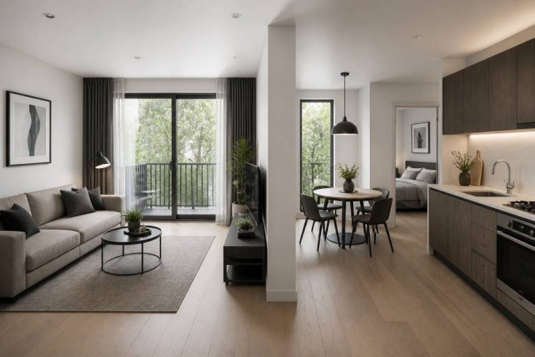 How to create a functional 1 bedroom flat floor plan for modern living